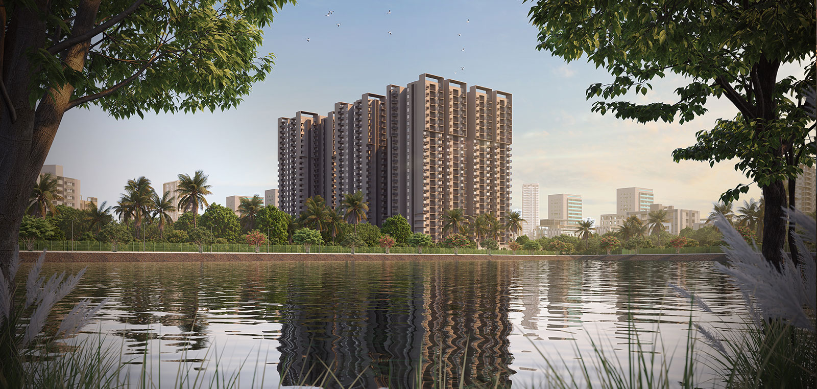Amrutha Lake Vista - lake-facing residences in Whitefield