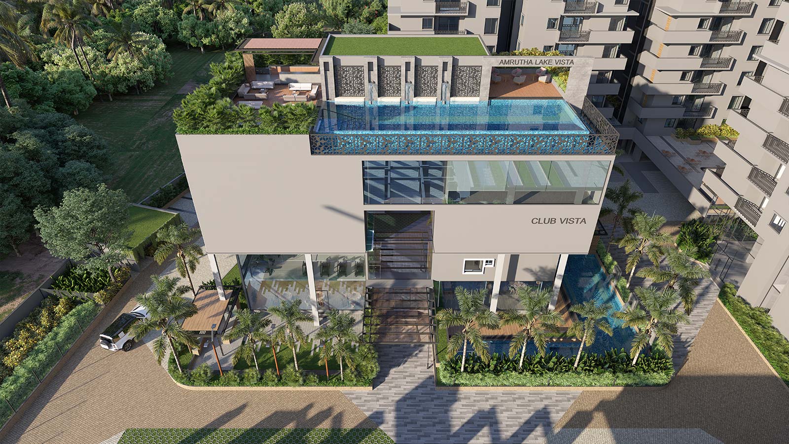 Club Vista lifestyle and clubhouse