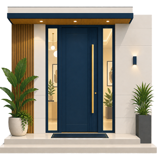 8 Feet Main Door illustration
