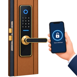 Digital Lock System illustration