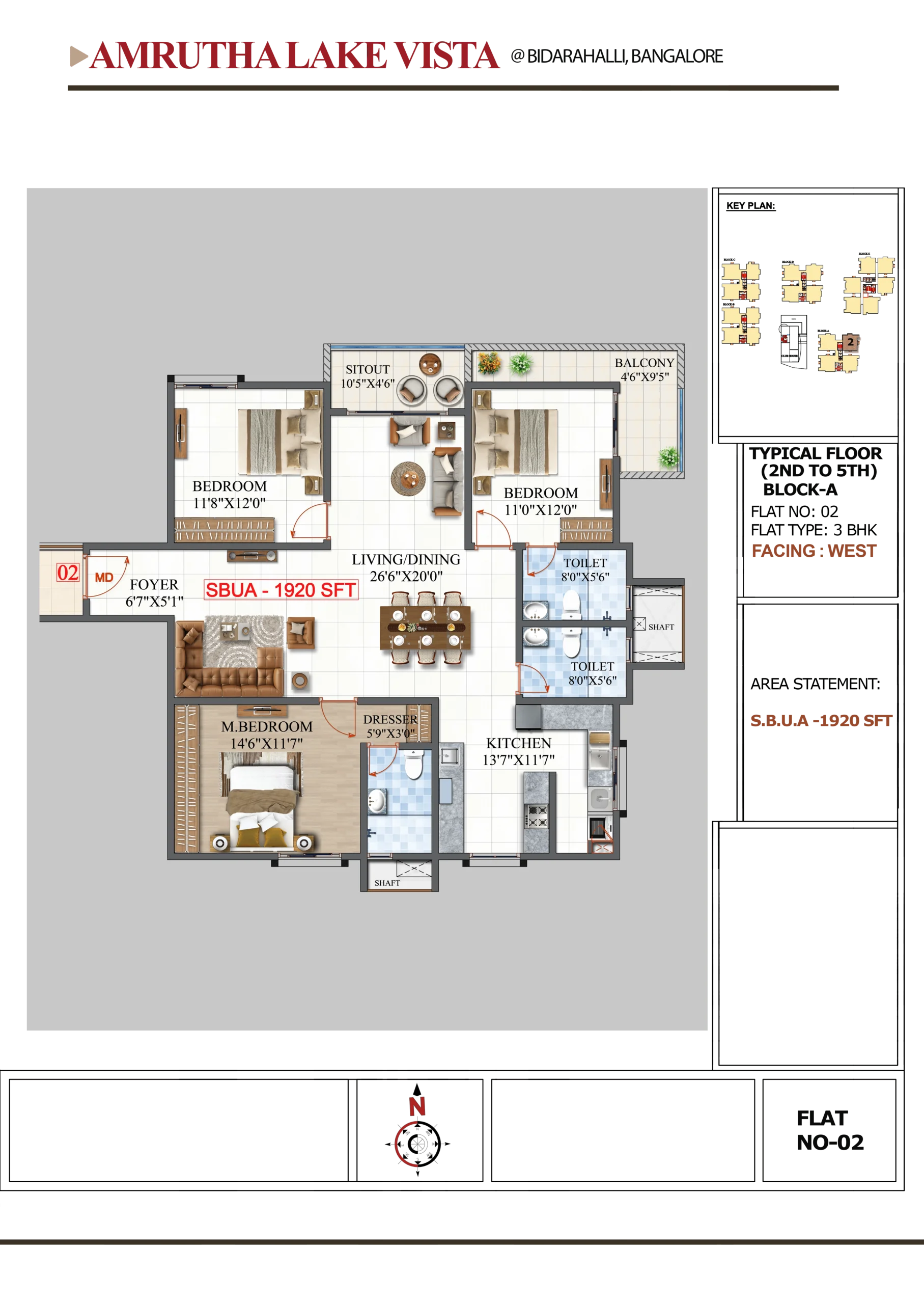 TYP-FLOOR 2-TO 5 BLK-A-FLAT-2